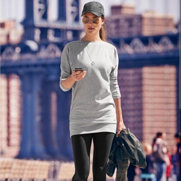 Athleta Selinas Sweatshirt Dress Gray Size Women’s XS‎ - Picture 1 of 8